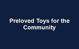 Preloved Toys for the Community